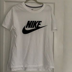 Nike White Cotton Shirt